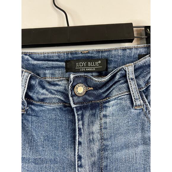 Judy Blue Denim Womens Straight Leg Relaxed Fit Jeans Size 14W - Picture 2 of 7